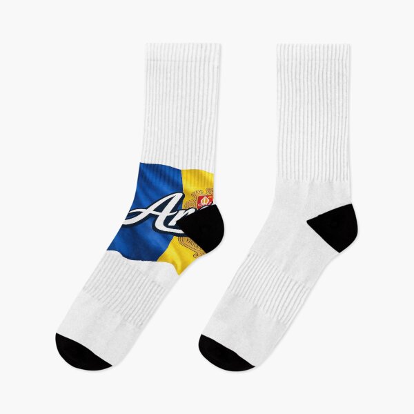 Item preview, Andorra Flag Typography – Andorran Pride Waving Flag Design designed and sold by GarnerSupplyCo.