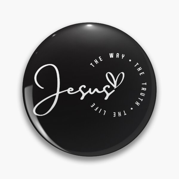 Item preview, Jesus The Way Truth Life Christian Bible Verse Religious designed and sold by cherylcarney.