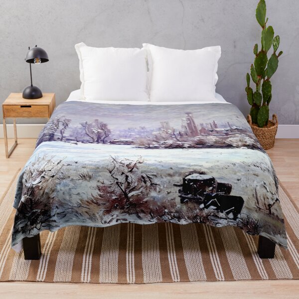 Item preview, The Frost (1): A Winter Landscape - Serene and Crisp Atmosphere designed and sold by artdesignsnow.