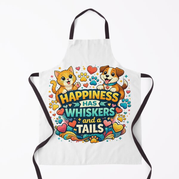 Item preview, Happiness has whiskers… and a wagging tail! designed and sold by STUDIO2026.