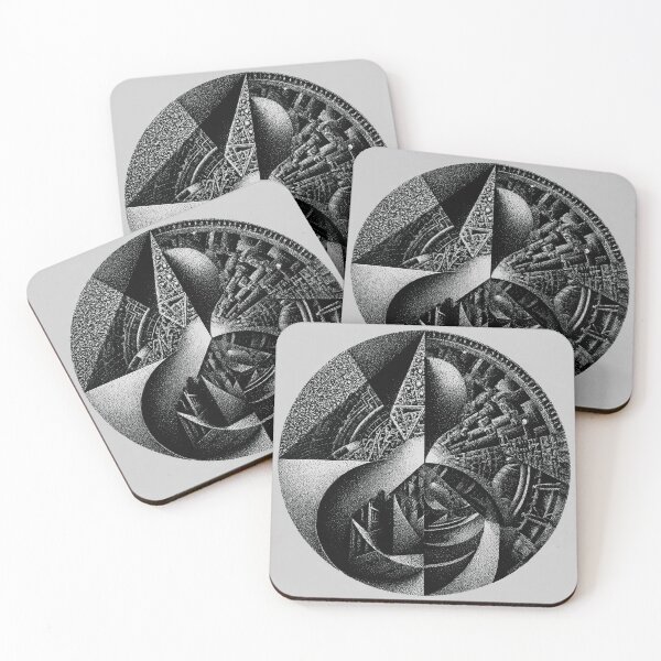 Item preview, Pointillism Iconography II Abstraction (No.02) designed and sold by Form Finding Design.