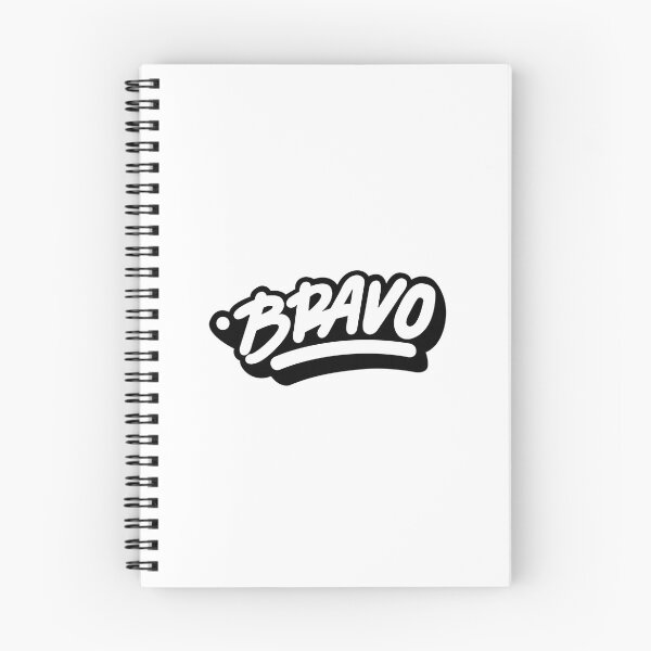 Item preview, bravo typological logo designed and sold by DeniseKay8.