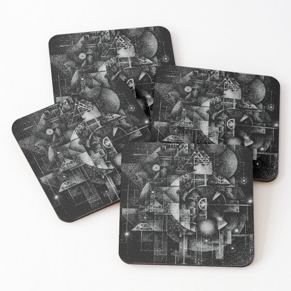 Item preview, Pointillism Iconography II Abstraction (No.03) designed and sold by Form Finding Design.