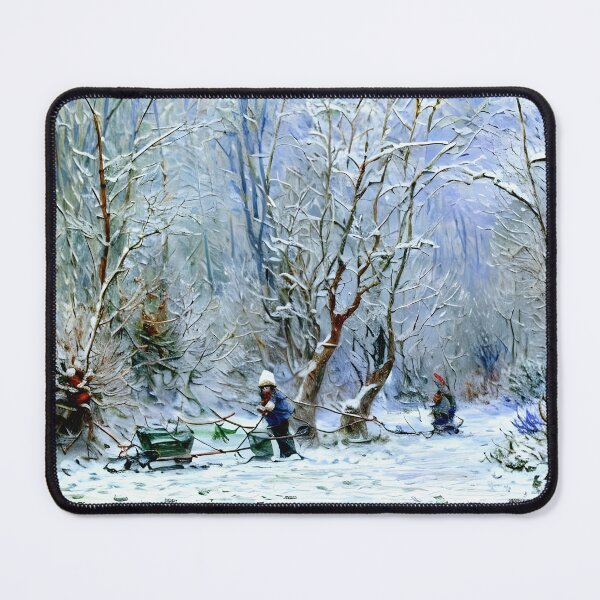 Item preview, The Frost (2) A Winter Landscape - Serene and Crisp Atmosphere designed and sold by artdesignsnow.