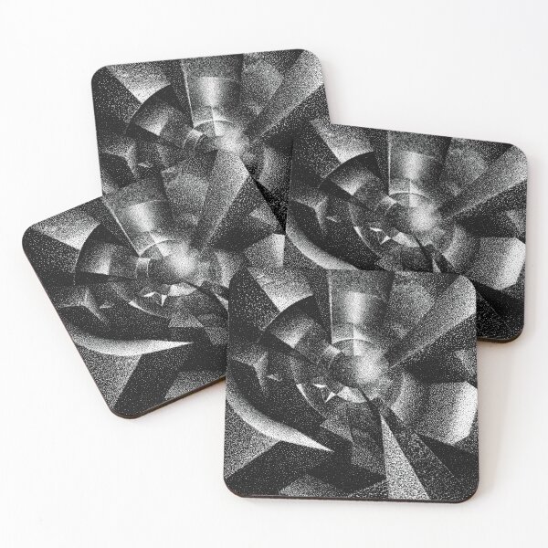 Item preview, Pointillism Iconography II Abstraction (No.04) designed and sold by Form Finding Design.