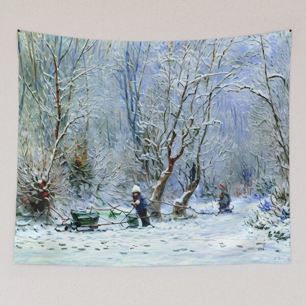 Item preview, The Frost (2) A Winter Landscape - Serene and Crisp Atmosphere designed and sold by artdesignsnow.