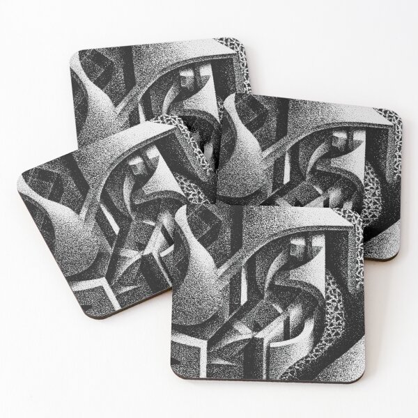 Item preview, Pointillism Iconography II Abstraction (No.05) designed and sold by Form Finding Design.