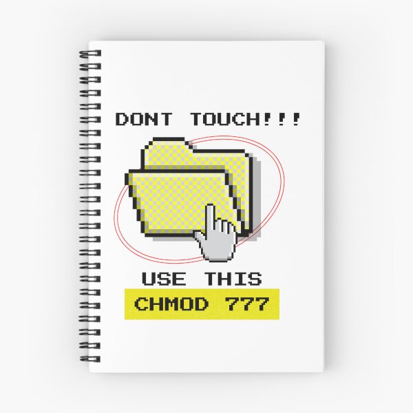 Item preview, CHMOD 777 - Funny Linux Cybersecurity Pixel Art designed and sold by ekmusafir.