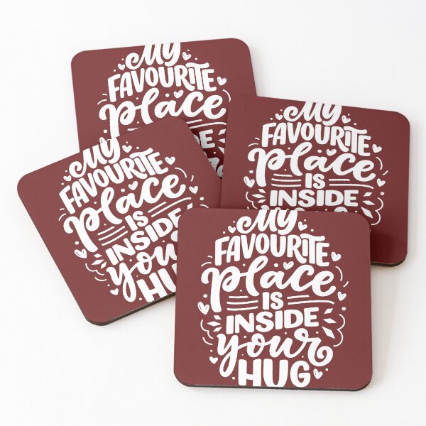 Item preview, MY FAVOURITE PLACE IS INSIDE YOUR HUG designed and sold by MedMoodStudio.