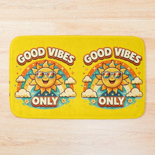 Item preview, Good Vibes Only – Retro Smiley Sun Aesthetic designed and sold by Tookiester.