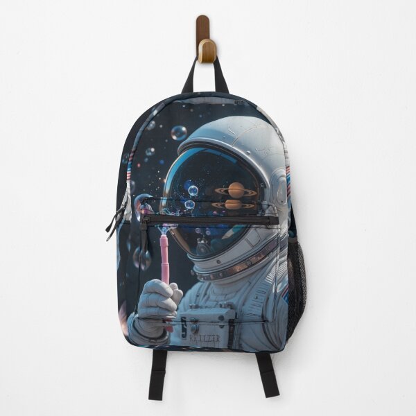Item preview, Astronaut Blowing Planet Bubbles designed and sold by PixelVibe782.