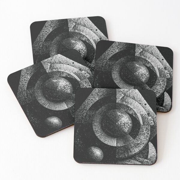 Item preview, Pointillism Iconography II Abstraction (No.08) designed and sold by Form Finding Design.