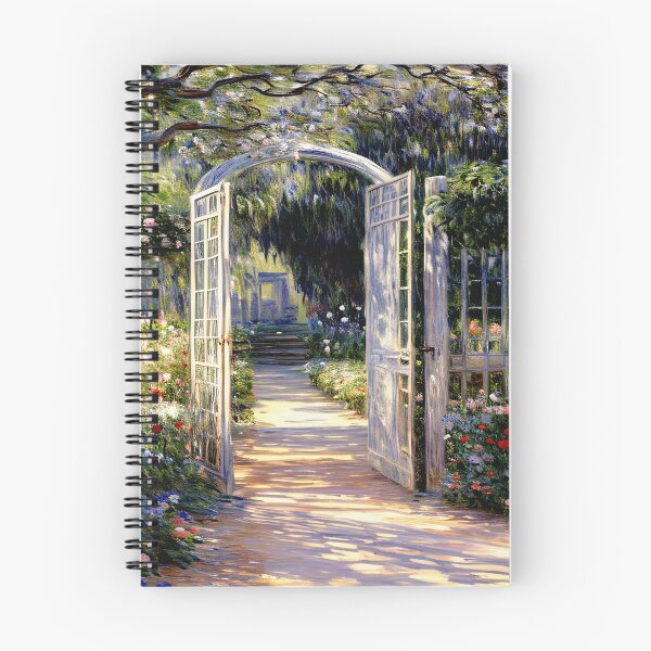 Item preview, The Garden Gate - A Serene Garden Path designed and sold by artdesignsnow.