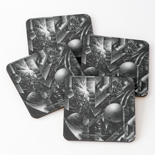 Item preview, Pointillism Iconography II Abstraction (No.10) designed and sold by Form Finding Design.