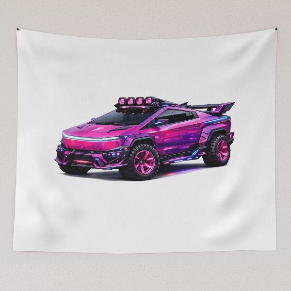 Item preview, Suped Up Cyber Truck designed and sold by Clickcreations.