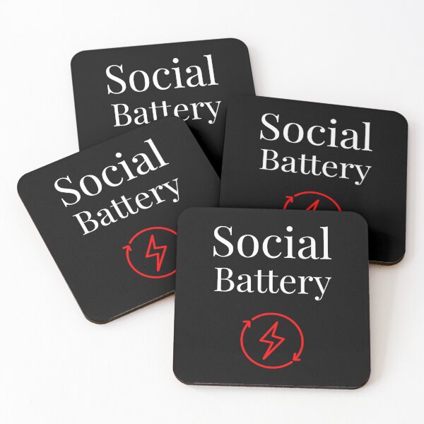 Item preview, Social Battery – Energy Reset designed and sold by MOKRONOS.