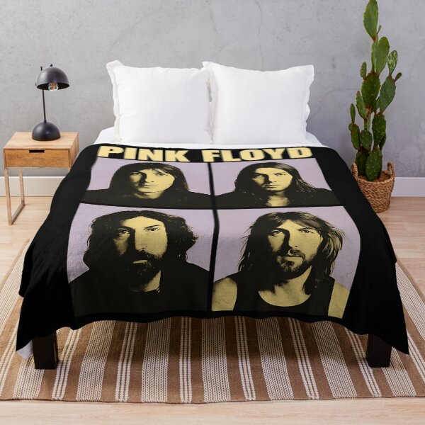 Item preview, PinkFloyd Band Portrait Grid designed and sold by SOOOMINO.