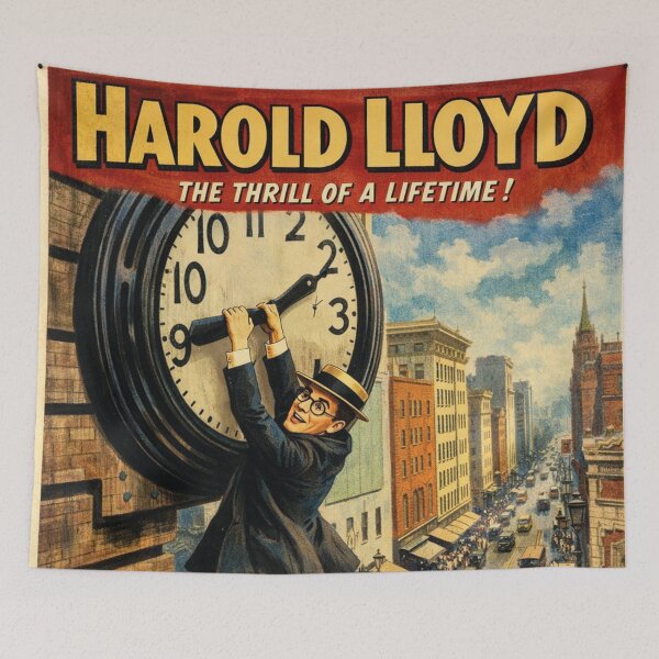 Item preview, Harold Lloyd Safety Last Vintage Film Classic designed and sold by Mauswohn.