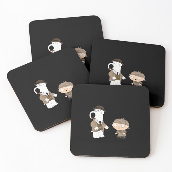 Item preview, Stewie and Brian Detective Duo designed and sold by moamaxshop.