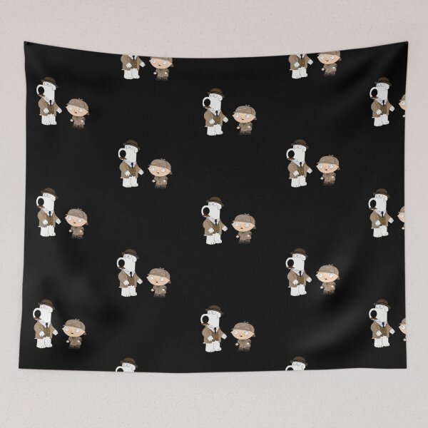 Item preview, Stewie and Brian Detective Duo designed and sold by moamaxshop.