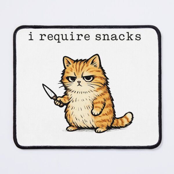 Item preview, I Require Snacks designed and sold by Say-it-out-loud.