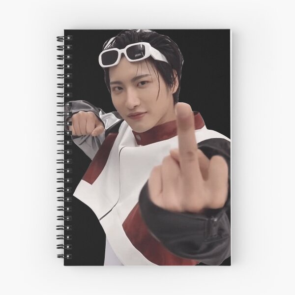 Item preview,  Seonghwa Flipping Off Meme designed and sold by Ahmed Mughal.