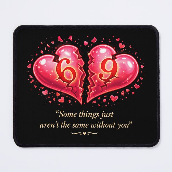 Item preview, Broken 69 Love Heart Romantic Anniversary Design designed and sold by Iuqiune.