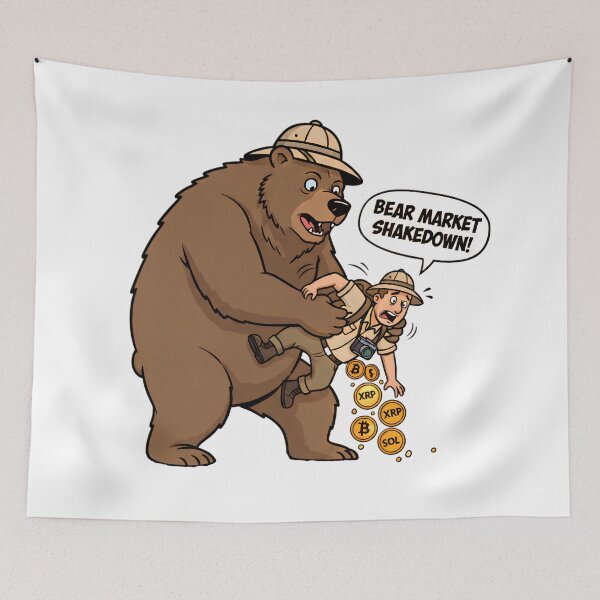 Item preview, Bear Market Is Coming– Feel The Crypto Crash designed and sold by CryptoCactus.