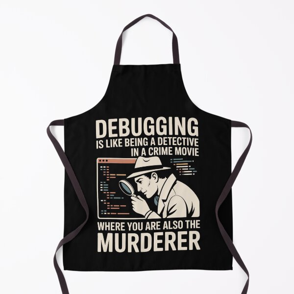 Item preview, Debugging Detective Programming Noir designed and sold by SplashTastic.