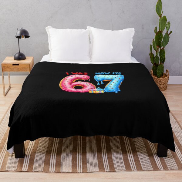 Item preview, I was 6 Now I'm 7 Year Old 7th Birthday 6 7 Meme 67 Kids designed and sold by irifine.