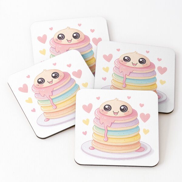 Item preview, Rainbow Pancake Stack designed and sold by Neural-canvas.