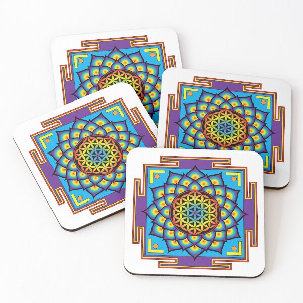 Item preview, Flower of Life Mandala designed and sold by GalacticMantra.