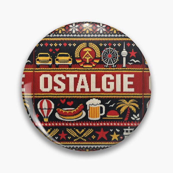 Item preview, Ostalgia GDR symbols in knitwear design designed and sold by Mauswohn.