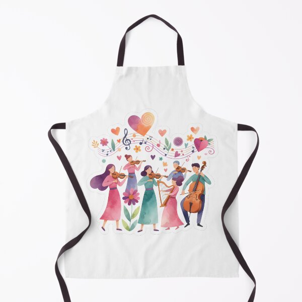 Item preview, Melody of Love Watercolor Orchestra Ensemble designed and sold by Remy-Aura.