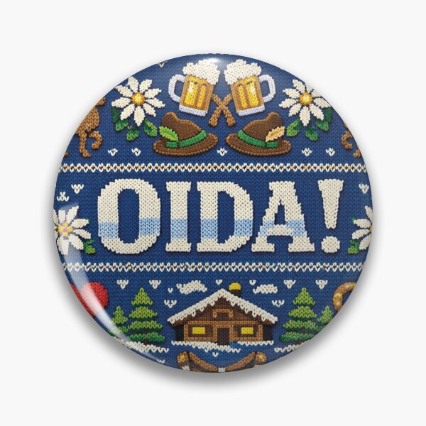 Item preview, Oida Bavaria Austria Alps Knitting Pattern Design designed and sold by Mauswohn.