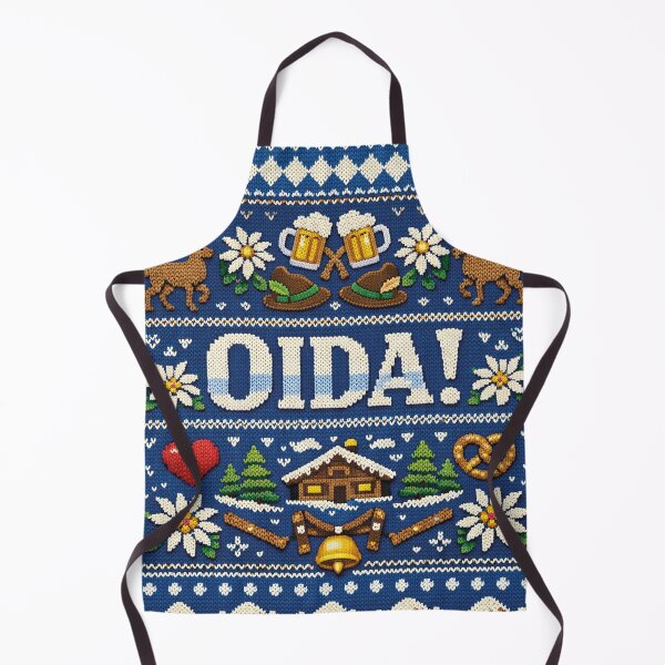 Item preview, Oida Bavaria Austria Alps Knitting Pattern Design designed and sold by Mauswohn.