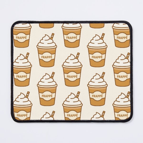 Item preview, Cute Frappe Coffee Illustration | Cozy Kawaii Drink Art designed and sold by witwhimsystudios.