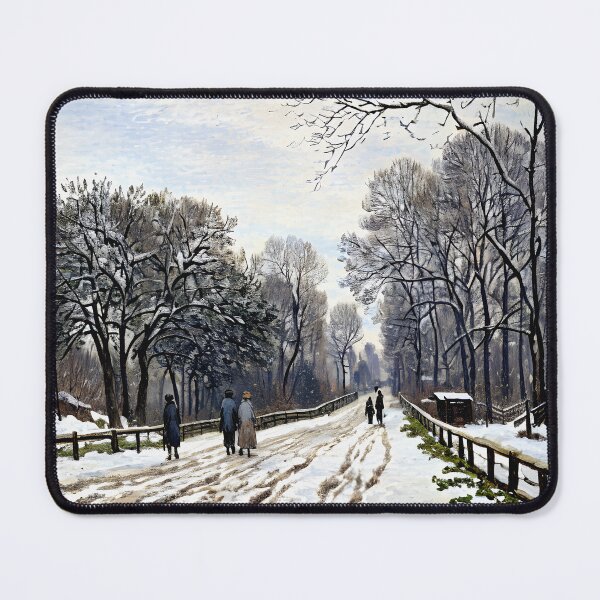Item preview, The Road to the Farm of Saint-Siméon - A Tranquil Rural Scene designed and sold by artdesignsnow.