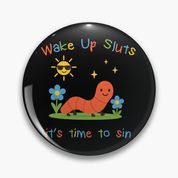 Item preview, Wake Up It'S Time To Sin Funny Worm Meme designed and sold by golubdacha.