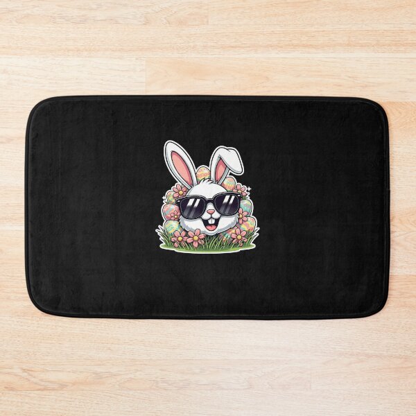 Item preview, Happy Easter Bruh Rabbit Rainbow Sunglass Groovy Bunny Eggs designed and sold by yartyartyart.
