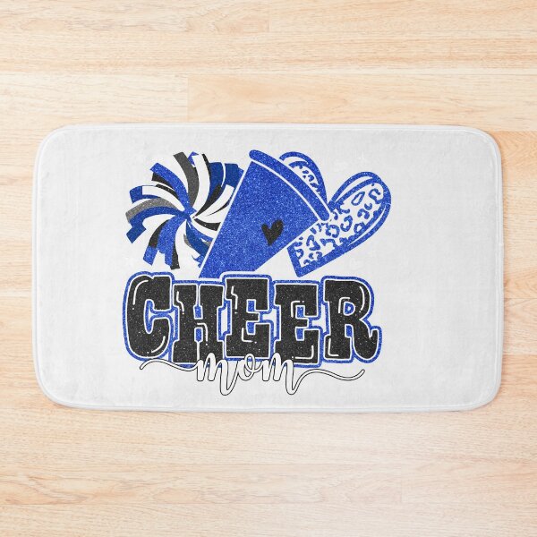 Item preview, Cheer Mom Blue Cheerleader Game Day Cheer Mama Football  designed and sold by ArleneRowe.
