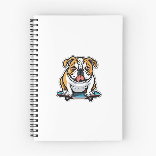 Item preview, Skateboarding Bulldog Die-Cut Sticker designed and sold by Daniel-DL.