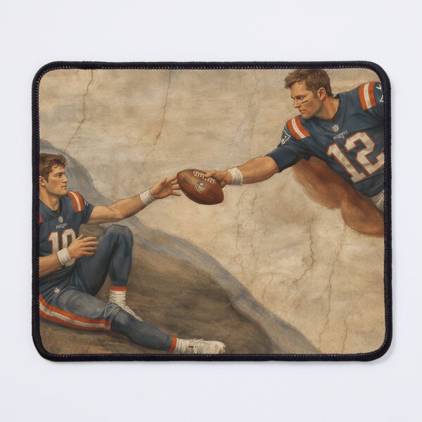 Item preview, The Creation Tom Brady And Drake Maye designed and sold by golubdacha.
