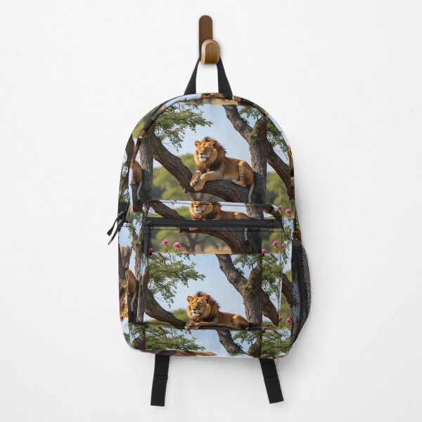 Item preview, Lion on a tree designed and sold by AwesomeDigiShop.