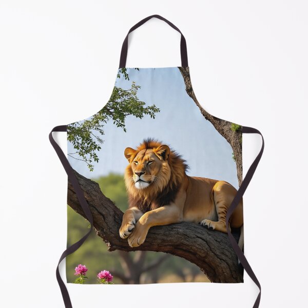 Item preview, Lion on a tree designed and sold by AwesomeDigiShop.