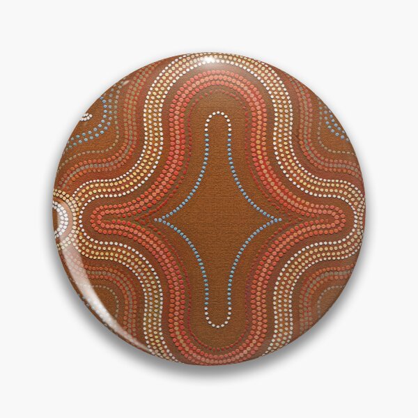 Item preview, Aboriginal Dot Painting Earth Paths designed and sold by AboriginalartVI.