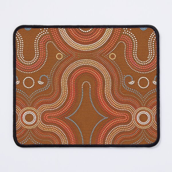 Item preview, Aboriginal Dot Painting Earth Paths designed and sold by AboriginalartVI.