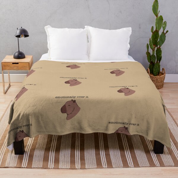 Item preview, Emotionally Relatable Cute Capybara designed and sold by TheWindDropShop.