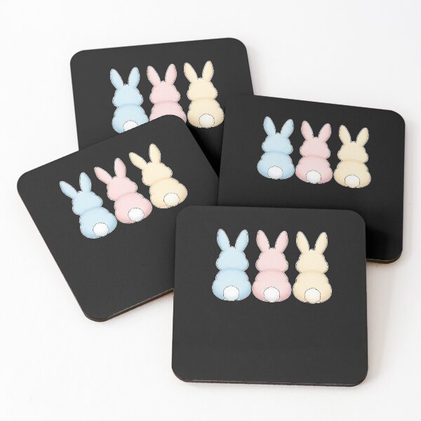 Item preview, Happy Easter Coquette Bow Bunny Rabbit Retro Girl Women designed and sold by yartyartyart.