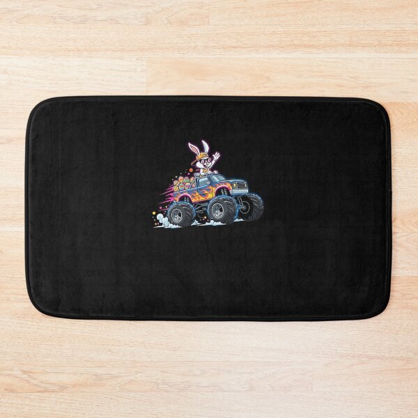 Item preview, Happy Easter Dabbing Bunny Monster Truck Toddler Kids Boys designed and sold by yartyartyart.